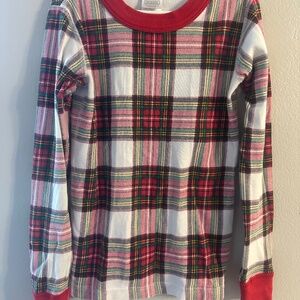 Hannah Anderson red plaid pajamas kids size 8